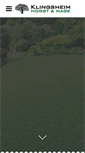 Mobile Screenshot of klingsheim-hage.no